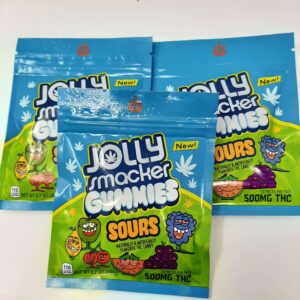 Jolly Smacker Sours THC Gummies 500MG