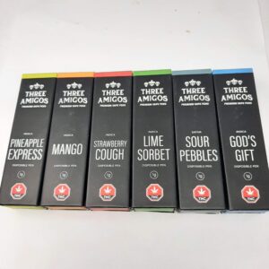 Three Amigos Premium Vape Pens - Multiple Flavours Available!