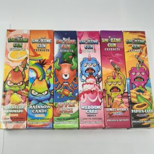 Smoking Gun Extracts Vape Pen 1G THC | Multiple Flavours Available!