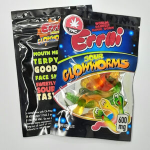Errlli Sour Glow Worms 600mg Thc