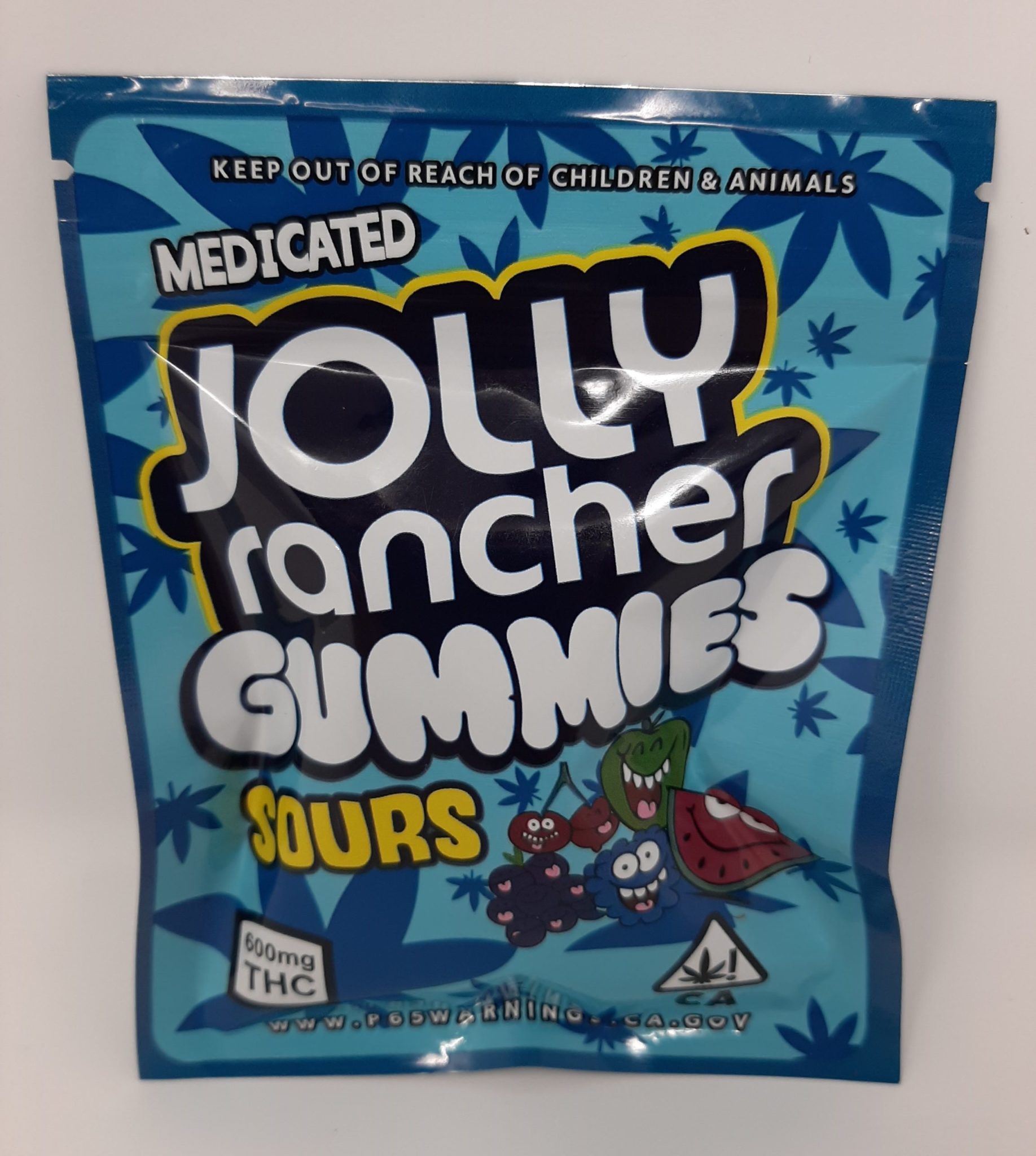 Buy Medicated Jolly Rancher Sour Gummies 600MG Online | Online Cannabis ...